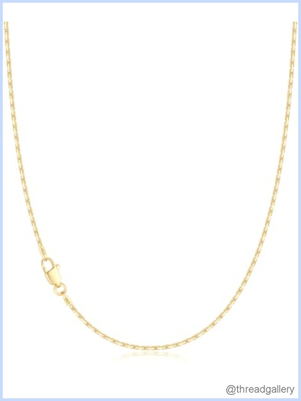 1.3mm Snake Chain 925 Sterling Silver 14K Gold Plated Necklace Non-Tarnish